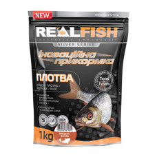 Прикормка Real Fish Silver Series Плотва Мигдаль-ваніль 1kg (809.00.34)