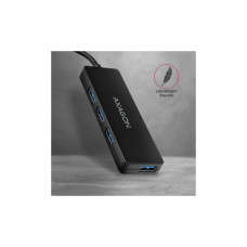 Концентратор AXAGON USB 3.1 to 4xUSB 3.0 black (HUE-G1A)