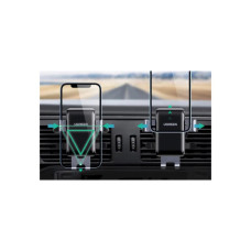 Універсальний автотримач Ugreen LP274 Gravity Phone Holder for Round Air Vent Black (30401)