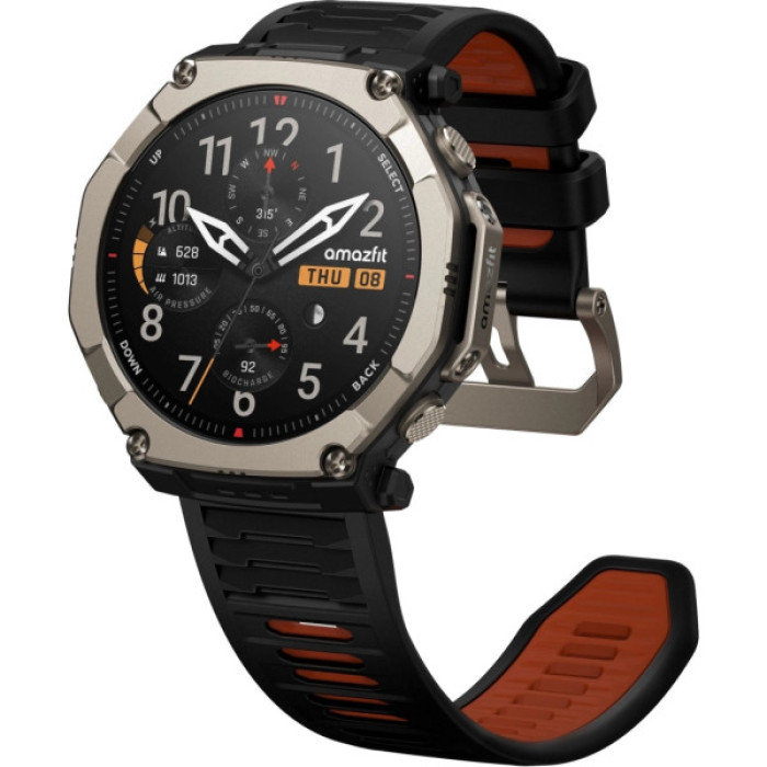 Смарт-годинник Amazfit T-Rex ULTRA 2 W2550GL2N Чорний (1186954)