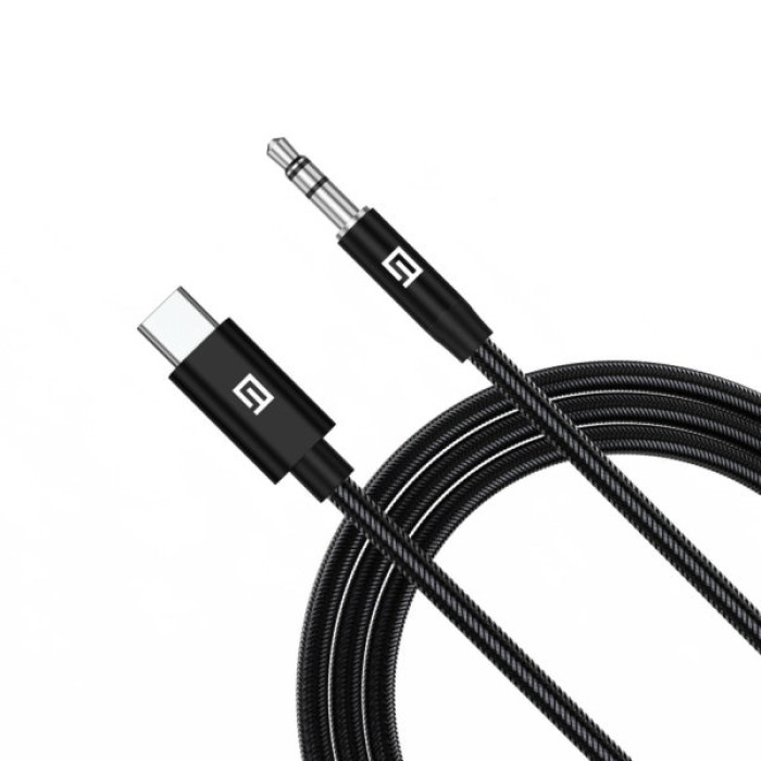 Кабель мультимедійний USB-C to 3.5mm M 1.0m black Armorstandart (ARM76888)