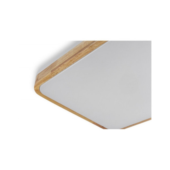 Світильник Vestum GLOW матовий 60W 391*391*65мм 3000К-6500К з ДК акація (VS-91050)