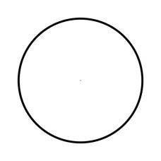 Коліматорний приціл Hawke Frontier RD 1x22 точка 2 MOA. Weaver (12137)