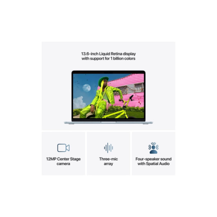 Ноутбук Apple MacBook Air 13 M5 A3449 Midnight (MDHE4UA/A)