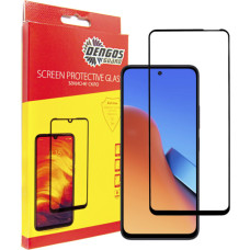Скло захисне Dengos Full Glue Xiaomi Redmi 12 (black) (TGFG-296)