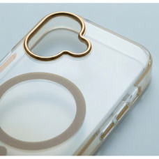 Чохол до мобільного телефона BeCover FIBRA Shock-Proof MagSafe Apple iPhone 17 Gold (715444)