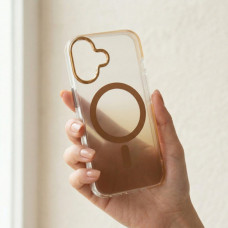 Чохол до мобільного телефона BeCover FIBRA Shock-Proof MagSafe Apple iPhone 17 Gold (715444)