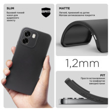 Чохол до мобільного телефона Armorstandart Matte Slim Fit OPPO A6 4G Camera cover Black (ARM90345)