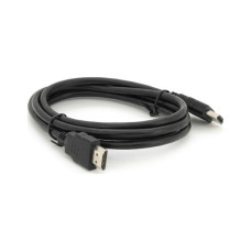 Кабель мультимедійний HDMI M to HDMI M 1.5m V1.4 black Merlion (YT-HDMI(M)/(M)HS-1.5m-5)