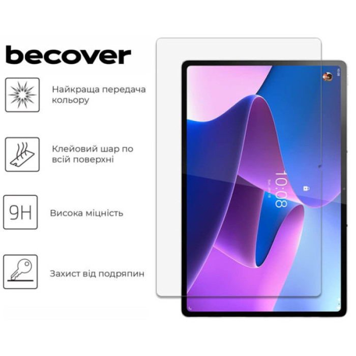 Скло захисне BeCover Lenovo Idea Tab Pro 12.7" (713128)