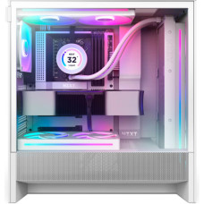 Корпус NZXT H5 Flow RGB Compact All White (CC-H52FW-R1)