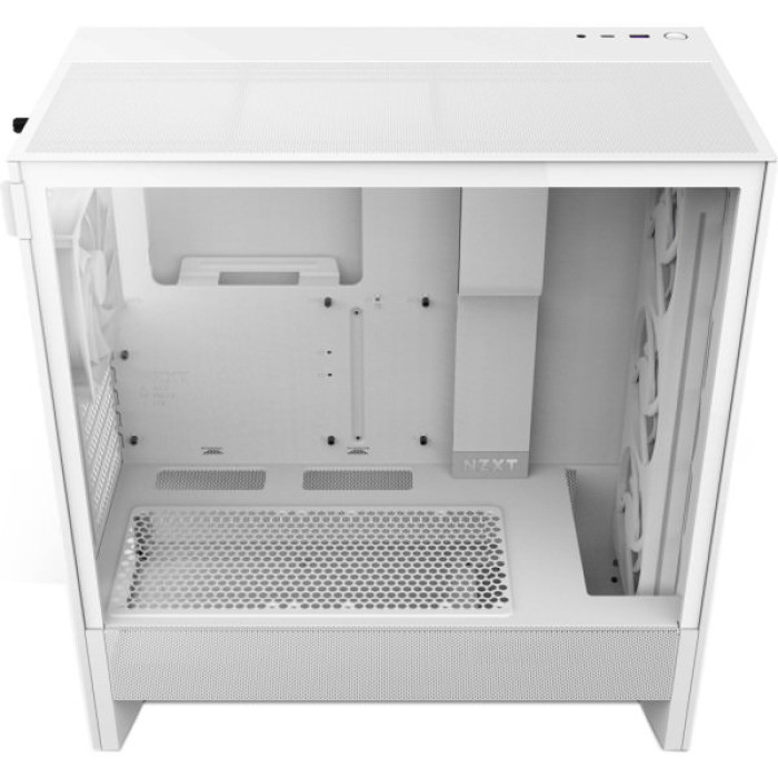Корпус NZXT H5 Flow RGB Compact All White (CC-H52FW-R1)