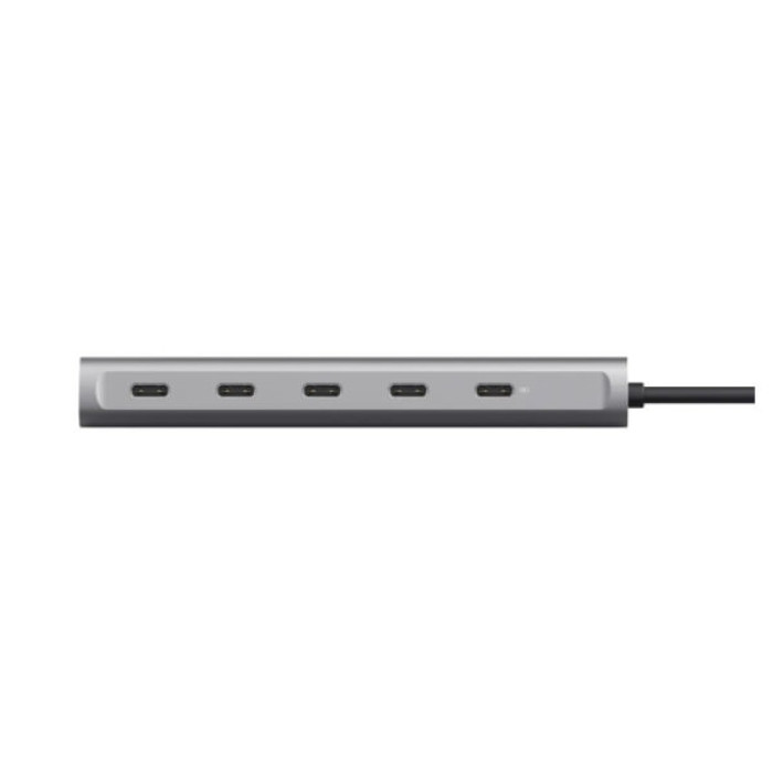 Концентратор Trust USB-C to 5xUSB-C aluminium 0.1m grey (25136_TRUST)