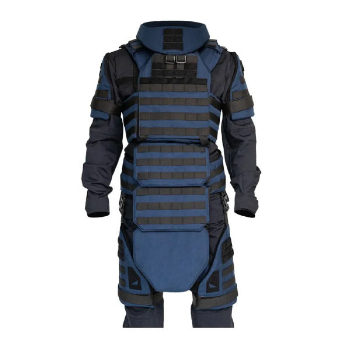 Бронекостюм Ukrainian Armor демінера Ладомир, клас захисту ДСТУ 2, розмір M, синій (FASDRPCBLUEM)