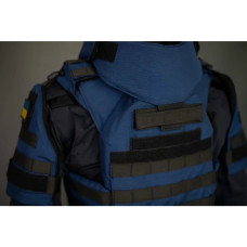 Бронекостюм Ukrainian Armor демінера Ладомир, клас захисту ДСТУ 2, розмір M, синій (FASDRPCBLUEM)