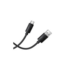 Дата кабель USB 2.0 AM to USB-C 1.0m silicone BX123 Leya black BOROFONE (6941991124211)