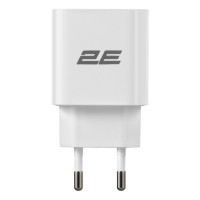 Зарядний пристрій 2E 30W USB-C PD white (2E-WC1USBC30W-W)