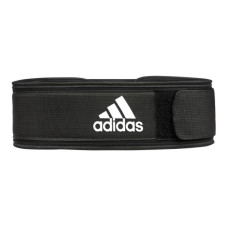 Атлетичний пояс Adidas Essential Weightlifting Belt ADGB-12252 XS 62 - 75 см Чорний (885652016292)