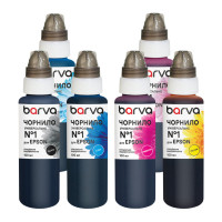 Чорнило Barva Epson 1 6х100 мл, universal, BK/C/M/Y/LC/LM (EU1-100-2MP)