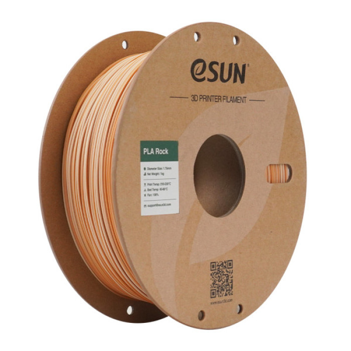 Пластик для 3D-принтера eSUN PLA Rock 1,75mm 1kg SANDSTONE (PLA-ROCK175O-SA1P1)