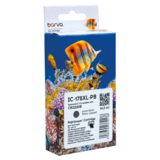 Картридж Barva HP 178XL (CB317HE/CB322HE) 300c, Photo black (IC-178XL-PB)