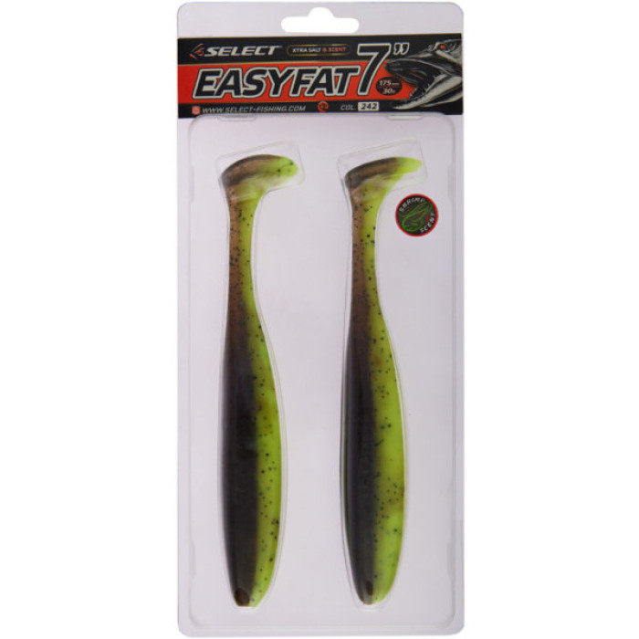 Силікон рибальський Select Easy Fat 7" 242 (2 шт/уп) (1870.72.17)