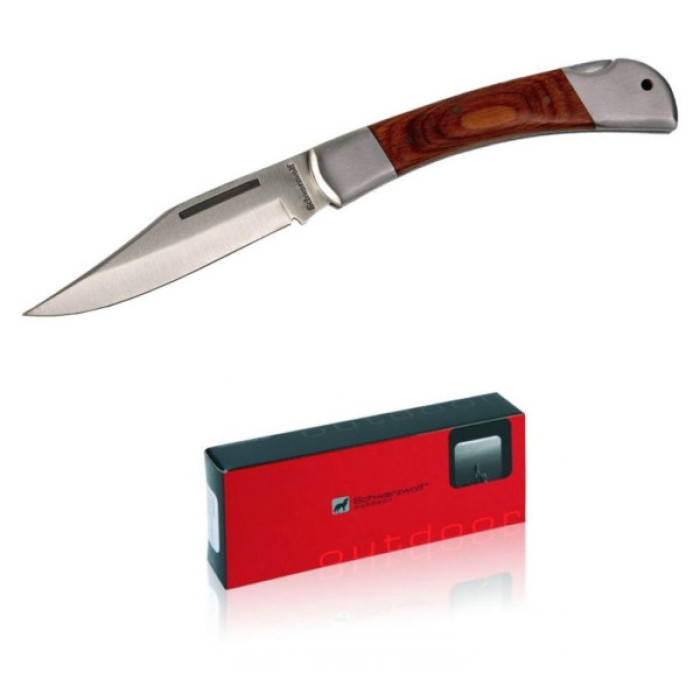 Ніж Schwarzwolf Jaguar середній коричневий (F1900100AJ3)