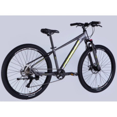 Велосипед Formula 26" ZEPHYR 3.0 DD CS рама-14" AL 2026 сірий з зеленим (OPS-FR-26-814)