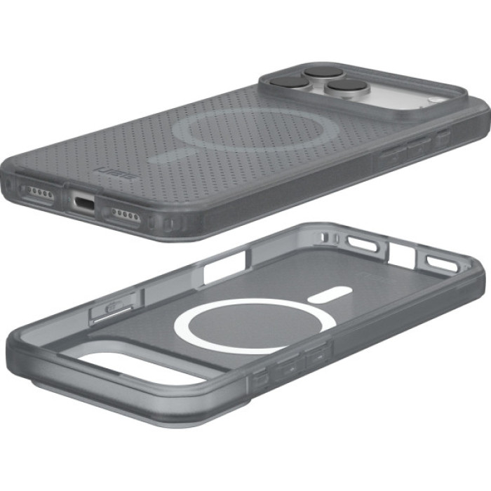 Чохол до мобільного телефона UAG iPhone 17 Pro Max Dot MagSafe Ash (114537113131)