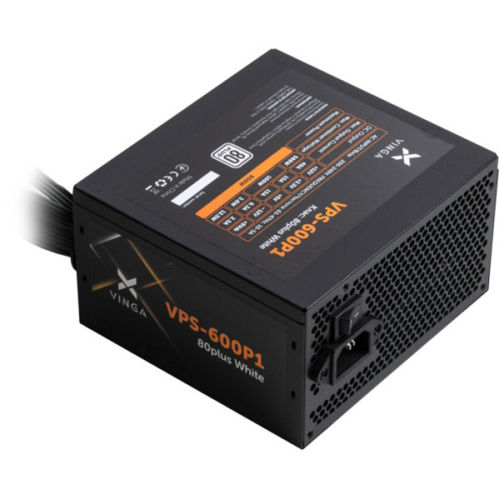 Блок живлення Vinga 600W (VPS-600P1)