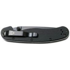 Ніж Ontario Knife RAT II D2 Black, Black Blade (ON8830)