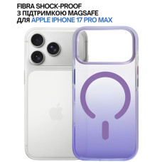 Чохол до мобільного телефона BeCover FIBRA Shock-Proof MagSafe Apple iPhone 17 Pro Max Light Purple (715472)