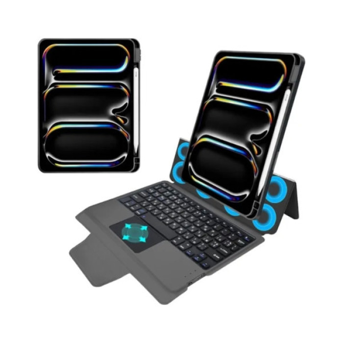 Чохол до планшета AirOn Premium iPad Pro 11 2024 with Keyboard (4822352781230)