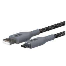 Дата кабель USB 2.0 AM to USB-C 1.0m Magnetic 3A black Armorstandart (ARM75514)
