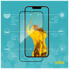 Скло захисне Piko Full Glue Apple iPhone 16E Black (1283126614293)