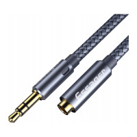 Кабель мультимедійний 3.5mm F to 3.5mm M 3.0m Essager (EYPY35-MYC0G)