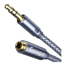 Кабель мультимедійний 3.5mm F to 3.5mm M 3.0m Essager (EYPY35-MYC0G)