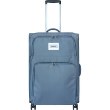 Валіза Bagland Валенсія велика 83 л. сірий (003796627) (831518972)