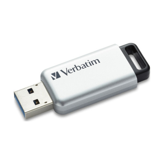 USB флеш накопичувач Verbatim 64GB Secure Pro with 256 AES USB 3.2 (98666)