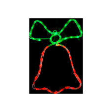 Гірлянда Delux Motif flash Bell 50 х 35 см червоний/зелений IP44 EN (90012987)