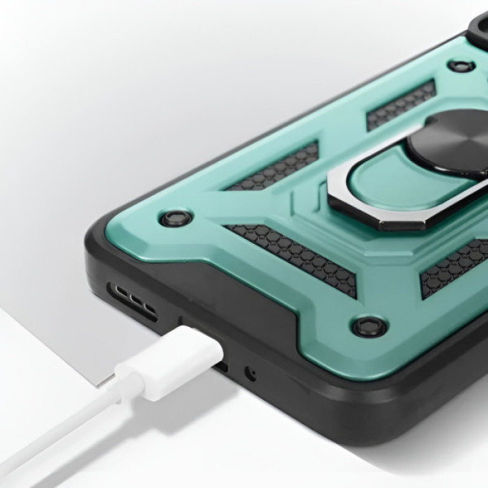 Чохол до мобільного телефона BeCover Military Samsung Galaxy S25 FE SM-S731 Dark Green (714387)