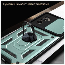 Чохол до мобільного телефона BeCover Military Samsung Galaxy S25 FE SM-S731 Dark Green (714387)