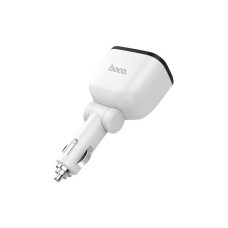 Зарядний пристрій HOCO HOCO Z28 Power ocean 2xUSB + display White (6957531091967)