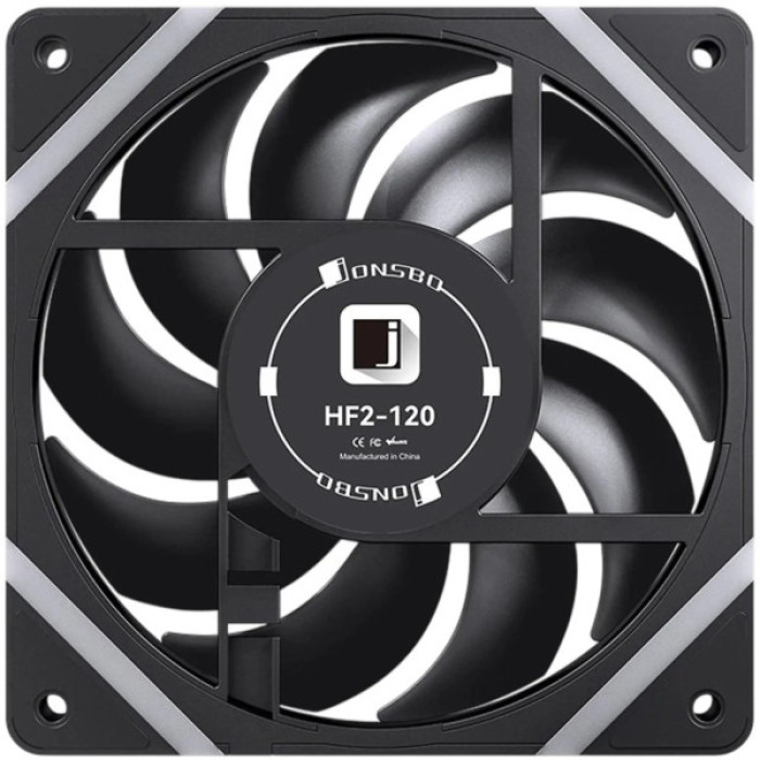 Кулер до корпусу JONSBO HF2-120BR ARGB Black