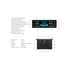 Зарядна станція CTOLITY AP2000 2400W, 2048Wh (AP2000)