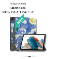 Чохол до планшета BeCover Smart Case Samsung Galaxy Tab A11 Plus SM-X236B 11.0" Night (714011)