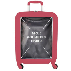 Валіза Semi Line Прозора панель 20" S Червона (T5474-2)