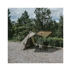 Намет Naturehike із гострою верхівкою CNK2300ZP025 коричневий (6976023922534)