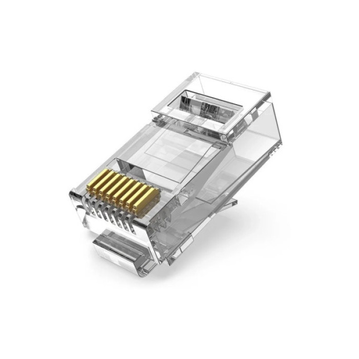 Конектор RJ45 UTP Cat.6 Modular 10 шт. Vention (IDDR0-10)