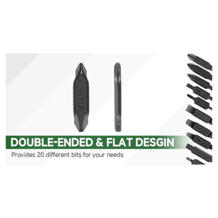 Набір біт для мультитула NexTool Flagship Captain та Pocket tool (NE20296)